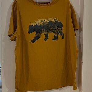 Goodfellow & Co Yellow Bear Graphic Tee
